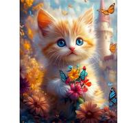 Bouquet 30 Piece Jigsaw Puzzles for Adults, Colourful, Challenging & Brainteasing Adult Puzzles 30 Pieces Cat, Fun jigsaws for The Whole Family 10x8 Inch