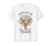 Bouquet de Flores Silvestres Que se fugó en la Naturaleza Cottagecore Boho Camiseta
