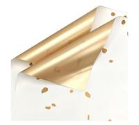 Bouquet Wrapping Material Rosa Flor Papel de Regal 20 piezas de papel dorado espolvoreado en oro de estilo coreano, papel for envolver regalos OuYa, papel for envolver ramo de flores, papel for envolv