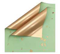 Bouquet Wrapping Material Rosa Flor Papel de Regal 20 piezas de papel dorado espolvoreado en oro de estilo coreano, papel for envolver regalos OuYa, papel for envolver ramo de flores, papel for envolv