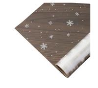 Bouquet Wrapping Material Rosa Flor Papel de Regal Papel de regalo de flores de serie verde, Material decorativo hecho a mano DIY for forro de ramo, papeles de regalo de flores de Navidad