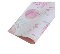 Bouquet Wrapping Material Rosa Flor Papel de Regal Papel de regalo impermeable for flores, suministros for floristería, papel artístico for embalaje de ramo de regalo, 10 hojas