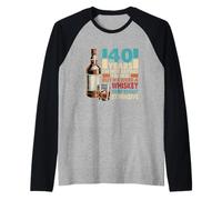 Bourbon de 40 años yo era un Whisky Que Realmente sería Expense ve Camiseta Manga Raglan