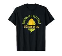 Bourbon es una verdura I Whisky Bourbon Beber Camiseta
