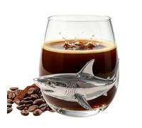 Bourbon Glass - Clear Animal Drinking Tumbler, Water Coffee Cup Decoration