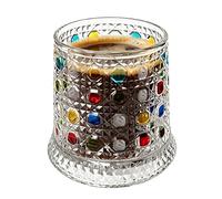 Bourbon Glasses | Rotatable Bourbon Glass with Base, Men's Whiskey Cup | for Father's Day Birthday Holiday Home Bar Man Cave Party Gathering Men Husband Cocktail Enthusiast Bartender