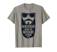 Bourbon va en sabiduría Sale | Beber Bourbon Vintage Camiseta