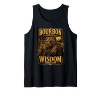 Bourbon va en sabiduría Sale Oso Camiseta sin Mangas
