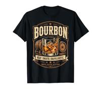 Bourbon Whiskey Drinker Tasting Distillery Bar Lover Men Camiseta