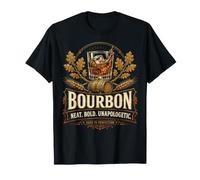 Bourbon Whiskey Drinker Tasting Distillery Bar Lover Men Camiseta