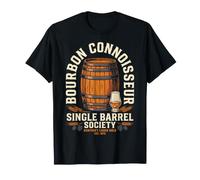 Bourbon Whiskey Drinker Tasting Distillery Bar Lover Men Camiseta