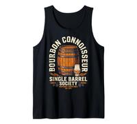 Bourbon Whiskey Drinker Tasting Distillery Bar Lover Men Camiseta sin Mangas