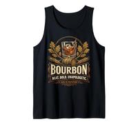 Bourbon Whiskey Drinker Tasting Distillery Bar Lover Men Camiseta sin Mangas