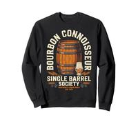 Bourbon Whiskey Drinker Tasting Distillery Bar Lover Men Sudadera