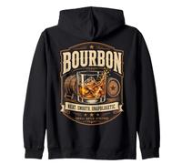 Bourbon Whiskey Drinker Tasting Distillery Bar Lover Men Sudadera con Capucha