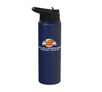 Bourbon Whisky Alcohol Cóctel Vintage Retiro Whisky Stainless Steel Insulated Water Bottle