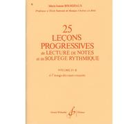 25 lecons progressives de lecture de notes et de solgege vol. 4b