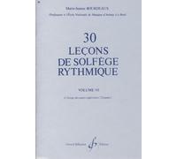 BOURDEAUX - 30 Lecciones Progresivas de Lectura de Notas y de Solfeo Vol.6