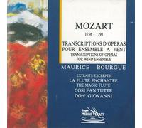 BOURGUE MAURICE (oboe) - Flauto magico K 620 (1791) (musica per armonia) Cosi' fan tutte K 588 (1790) Don Giovanni K 527 (1787)