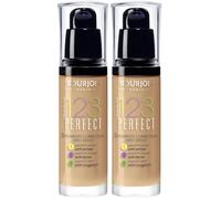 Bourjois 123 Perfect Base de Maquillaje Tono 57 Light tan - 30 ml (Paquete de 2)