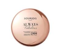 Bourjois Always Fabulous 425 Honey Compact Powder Foundation, fórmula ligera, larga duración hasta 24 horas, SPF 20, ácido hialurónico, acabado mate con segunda piel, 7 g