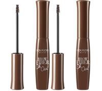 Bourjois Brow Fiber Oh Oui, Máscara de cejas, Tono 002 CHESTNUT, 6.65 g (Paquete de 2)