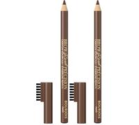 Bourjois Brow Reveal Precision Lápiz de Cejas Tono 003 Chatain Fonce Medium Brown 1.4 g (Paquete de 2)