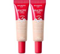 Bourjois Healthy Mix Tinted Beautifier - Crema facial con color tono 001, 30ml (Paquete de 2)