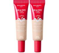 Bourjois Healthy Mix Tinted Beautifier - Crema facial con color, tono 002, 30ml (Paquete de 2)