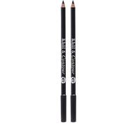 Bourjois Khol & Contour Lápiz de ojos Tono 1 Noir-issime - 1.65 gr. (Paquete de 2)