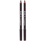Bourjois, Lápiz de ojos Tono 4 Brun-dépendante, 1.2g (Paquete de 2)