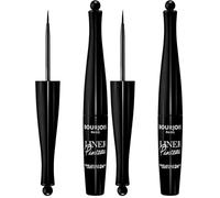 Bourjois Liner Pinceau Eyeliner, Tono 001 Beaux-Arts, 2.5 ml (Paquete de 2)