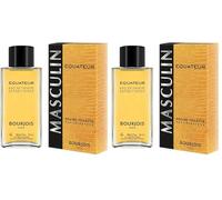 Bourjois Paris Masculin Equateur Eau De Toilette 100 ml (man) (Paquete de 2)