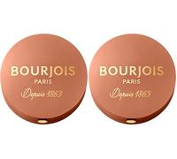 Bourjois Polvo, Natural, Fard Joues Colorete Tono 85 Sienne - 2.5 gramo (Paquete de 2)