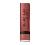 Bourjois, Rouge Velvet The Lipstick, barra de labios, 48 Mocha’Mour, 2.4 g