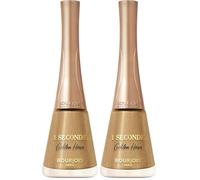 Bourjois Soirs de Paris One Seconde Esmalte de Uñas - 063 - Golden Hour, 9 ml (Paquete de 2)