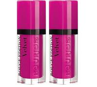 Bourjois Velvet Barra de Labios Líquida Tono 05 Olé flamingo! - 29 gr. (Paquete de 2)