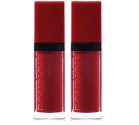 Bourjois Velvet Barra de Labios Líquida Tono 15 Red-volution - 28 gr (Paquete de 2)