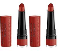 Bourjois Velvet The Lipstick Barra De Labios Tono 021 (Grande Roux), 2.3 gr (Paquete de 2)
