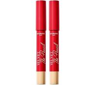 Bourjois Velvet The Pencil barra de labios Rouge Es-Carmin 07 1.8g (Paquete de 2)