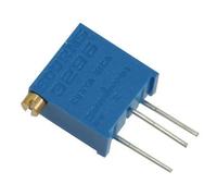 Bourns 3296z-1 - 100/64z100 3/8 "cuadrado Cermet Potenciómetro, 1/2 W, 25 A Su Vez, 10 Ohm, 0.395" L x 8 "W x 0.19" D (Pack de 10)