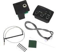 Bousige Guitarra Pickup, Preamplificador EQ de Guitarra acústica de Pastilla acústica con sintonizador de procesamiento Digital con sintonizador de Pastilla de Guitarra