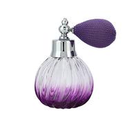Bouteille de Parfum en verre de 90 ml, Frasco pulverizador de Parfum Vide Recargable en verre, Estilo rétro à la Mode, buse en alliage de Zinc, atomizador de Parfum para la casa
