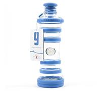 Bouteille i9 Relaxation eau vivante, structurée et informée - bouteille en verre - sans BPA - eau detox, jus, smoothies.... - sport, voyages, maison, bureau