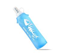 Bouteilles d’Eau Pliables | Gourdes Souples avec Anti-Fuite | Sacs d’Eau de Sport Réutilisables en TPU 9/18oz pour Course à Pied, Randonnée, Cyclisme, Escalade et Activités Extérieures