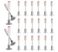 Boutihao 200 Pieza Clavos para Pistola de Clavos Manual de 7,3 mm, Clavos de Acero para Pistola Manual, para Fijar Conductos de Cable en Techos y Paredes de Hormigón, ideales para reparaciones