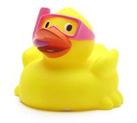 Boutique de Duck | Tuba de canard de bain rose - Canard de bain - L : 7,5 cm