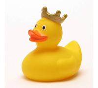 Boutique Duck | roi Jaune Canard de bain - Canard de bain - L : 7,5 cm
