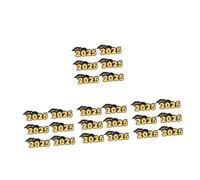 Boutonniere Cap Graduation Graduate Button Lapel Brooches Lady Portrait Brooch Pins Pin Sweater Clip Black Zinc Alloy