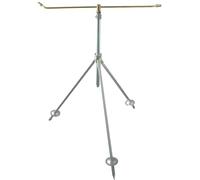 Boutté 0184255 TH - Aspersor giratorio con trípode (altura 70 cm), color plateado